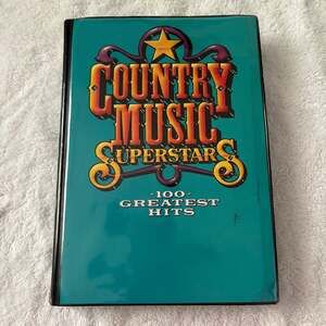6 Cassettes COUNTRY MUSIC SUPERSTARS 100 Greatest Hits 1990 Original Artists Set